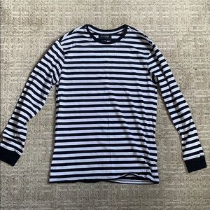 PacSun black and white striped long sleeve